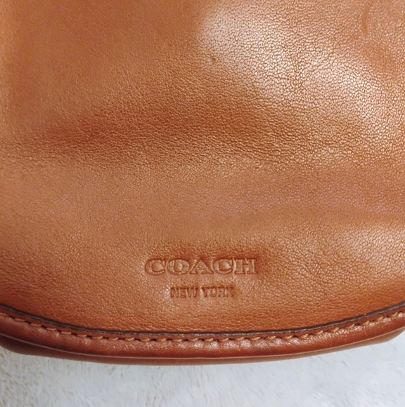 Coach Legacy Brown Leather Mini Saddle Bag - Picture 4 of 7